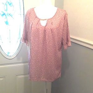 Emily Stacy Polka Dot Blouse